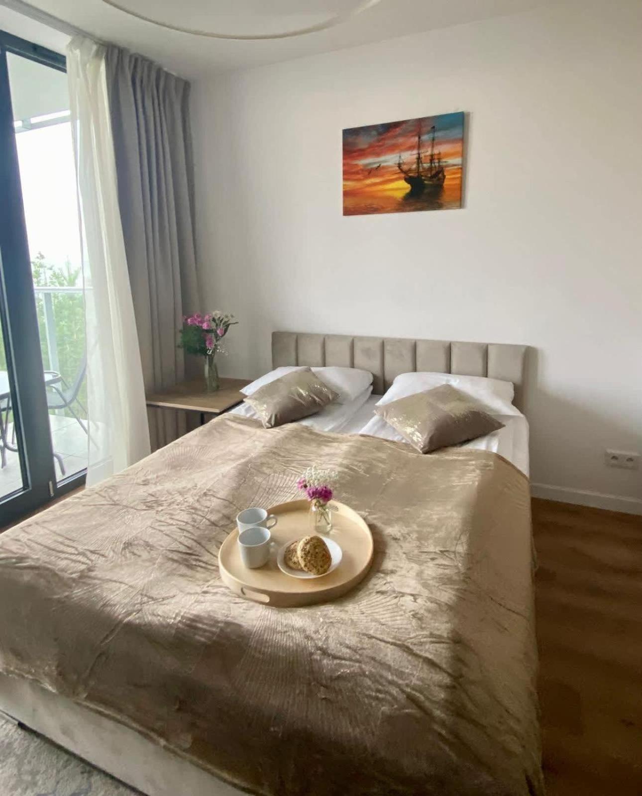 Ferienwohnung Mielno Jantaris B26 Balcony And Sea View Underground Parking Exterior foto
