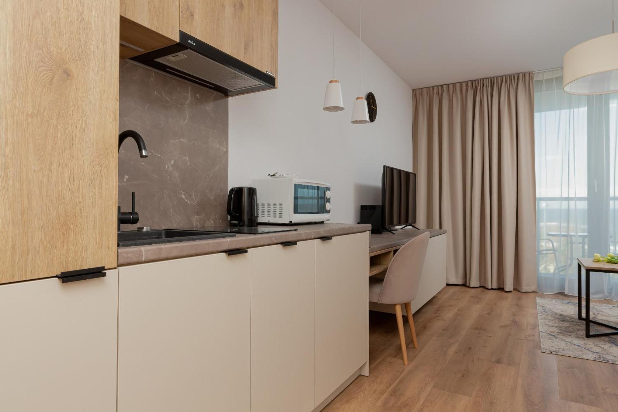 Ferienwohnung Mielno Jantaris B26 Balcony And Sea View Underground Parking Exterior foto