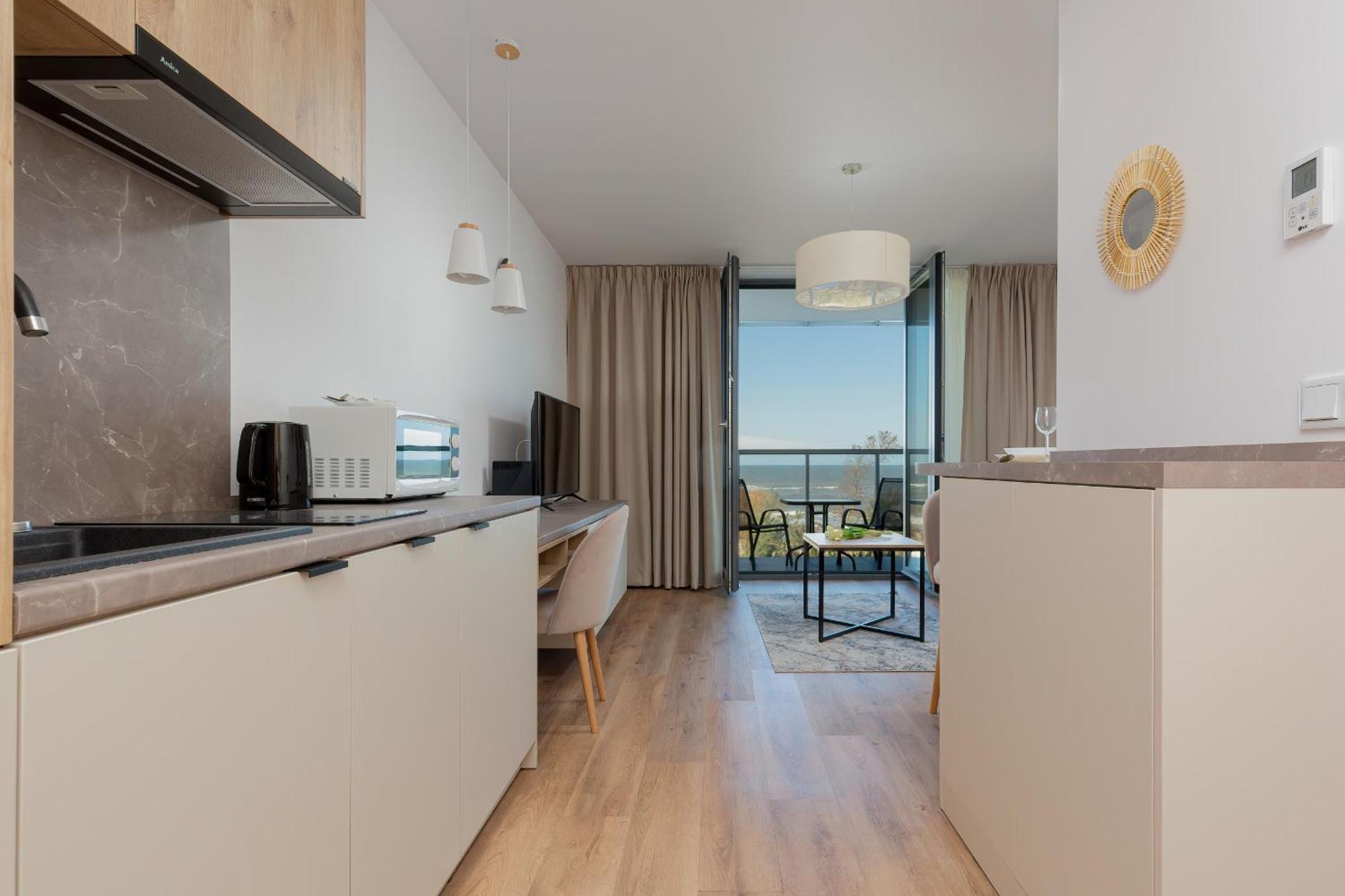 Ferienwohnung Mielno Jantaris B26 Balcony And Sea View Underground Parking Exterior foto