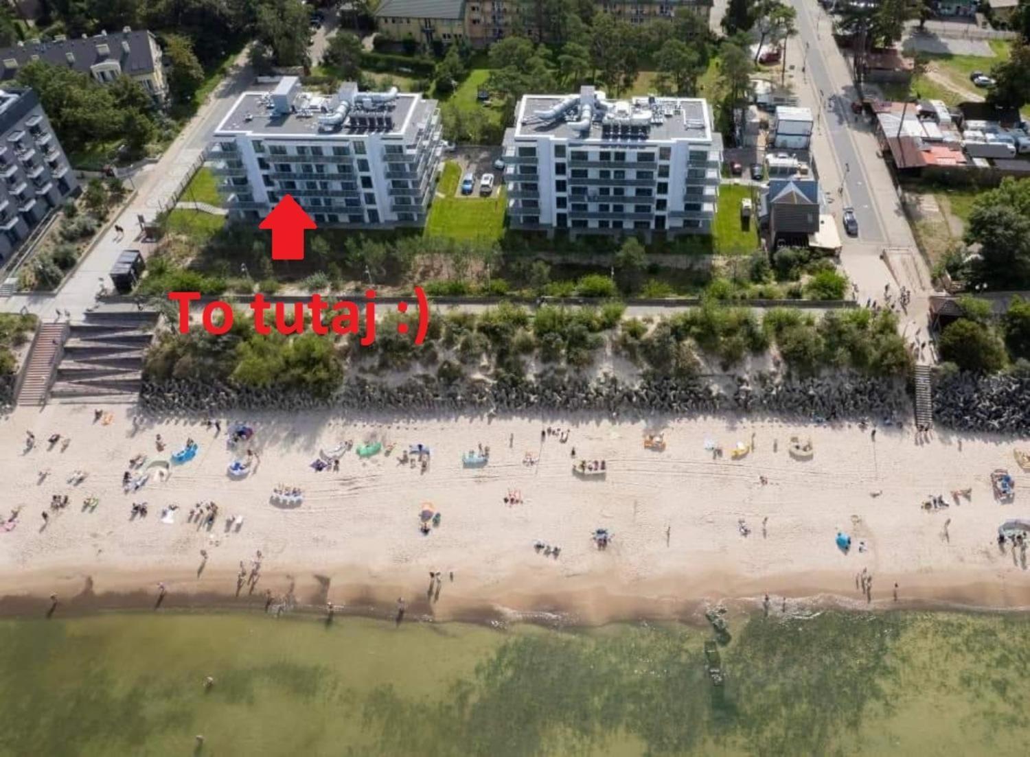Ferienwohnung Mielno Jantaris B26 Balcony And Sea View Underground Parking Exterior foto