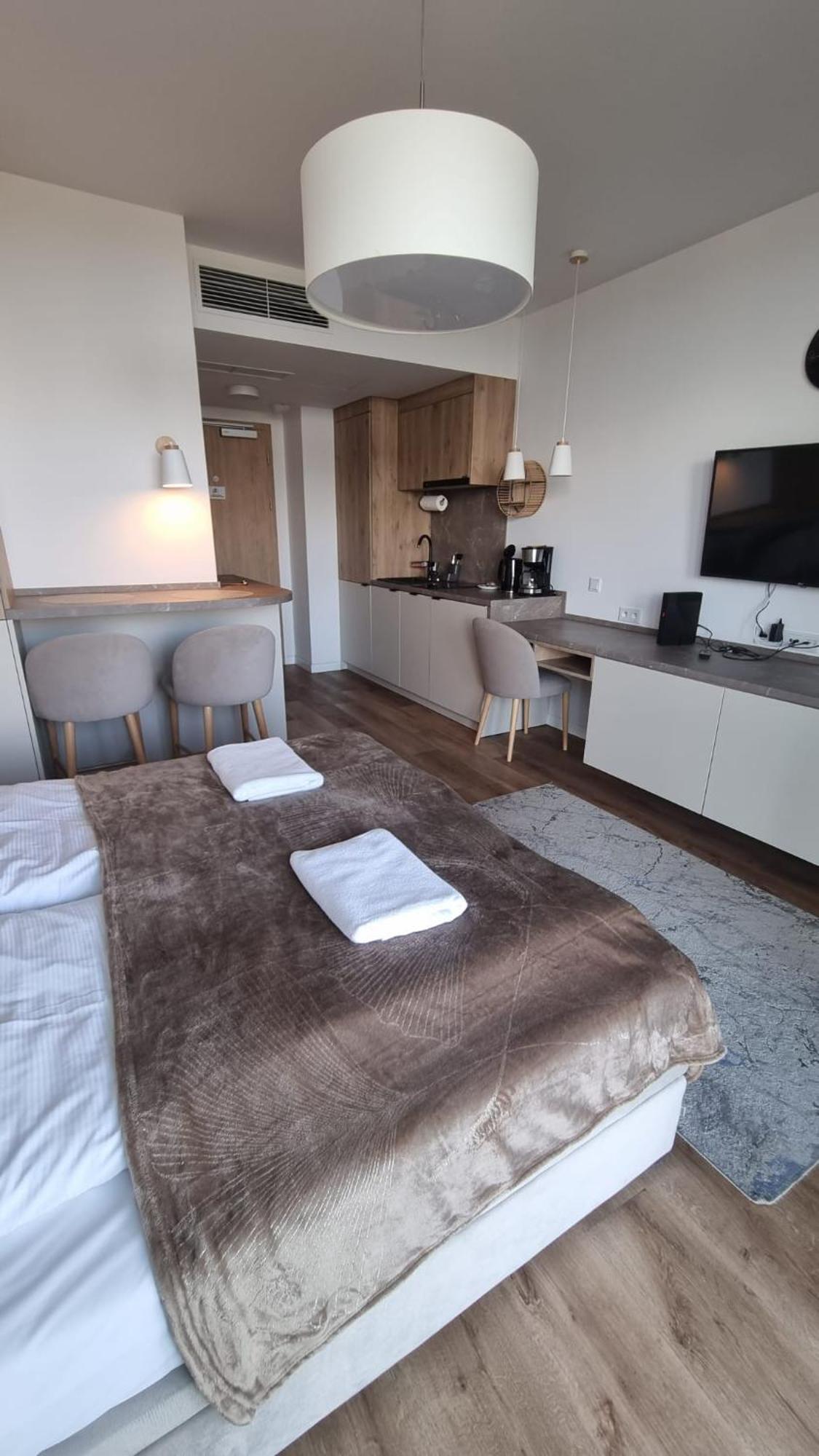 Ferienwohnung Mielno Jantaris B26 Balcony And Sea View Underground Parking Exterior foto