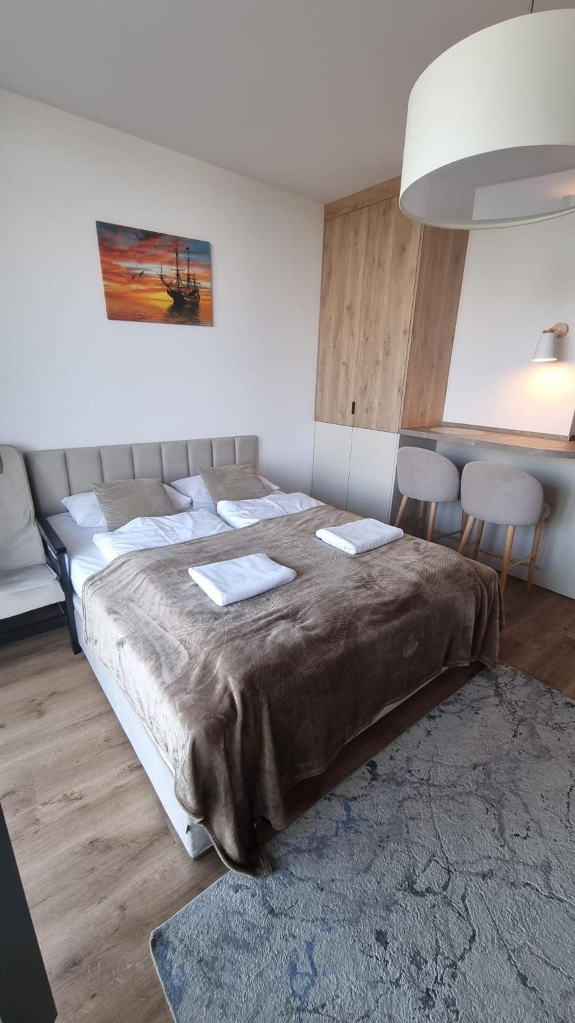 Ferienwohnung Mielno Jantaris B26 Balcony And Sea View Underground Parking Exterior foto